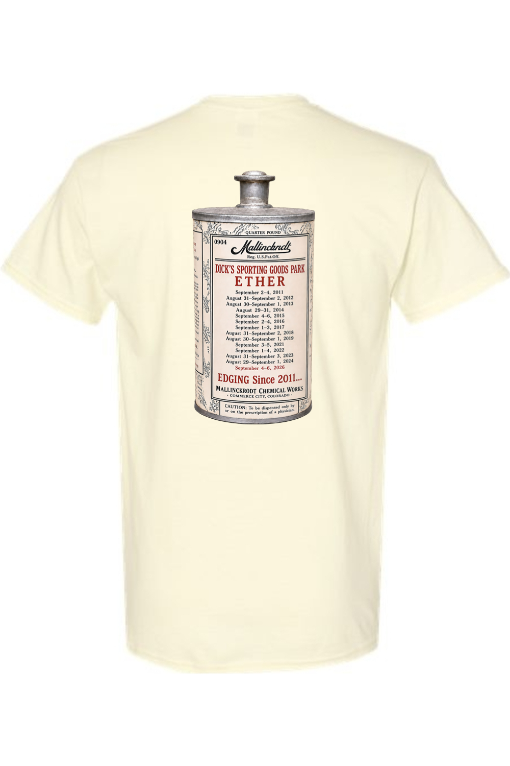 The "Ether Edging" Dicks '26 T-Shirt